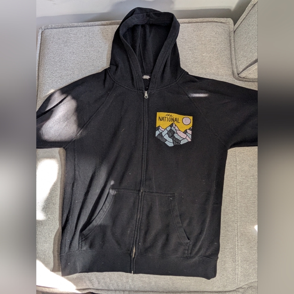 The National Black Zip-Up Band Hoodie